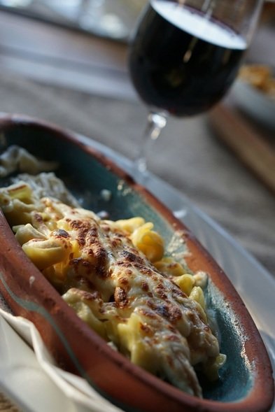 Beyaz kuşkonmazlı tortellini, foto: Gurmecan Mehmet.