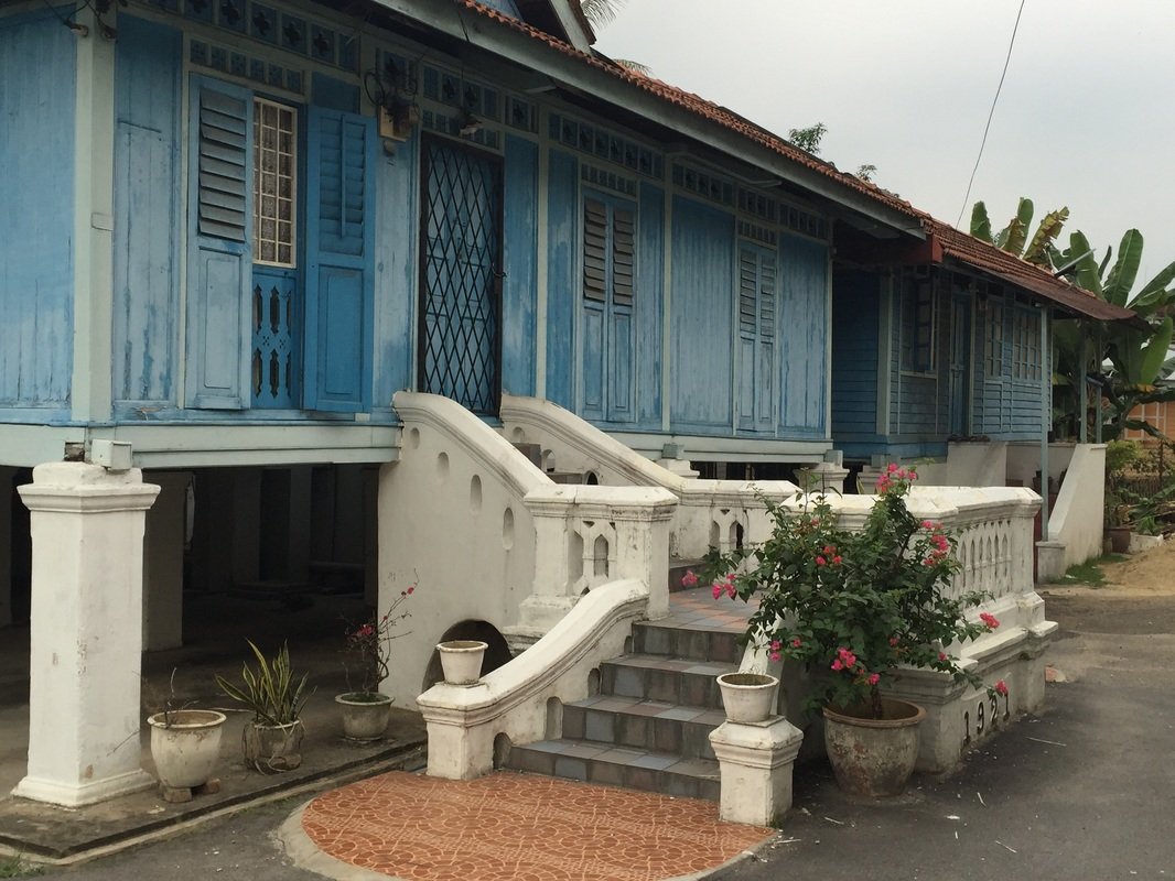 Kampung Bharu geleneksel ev
