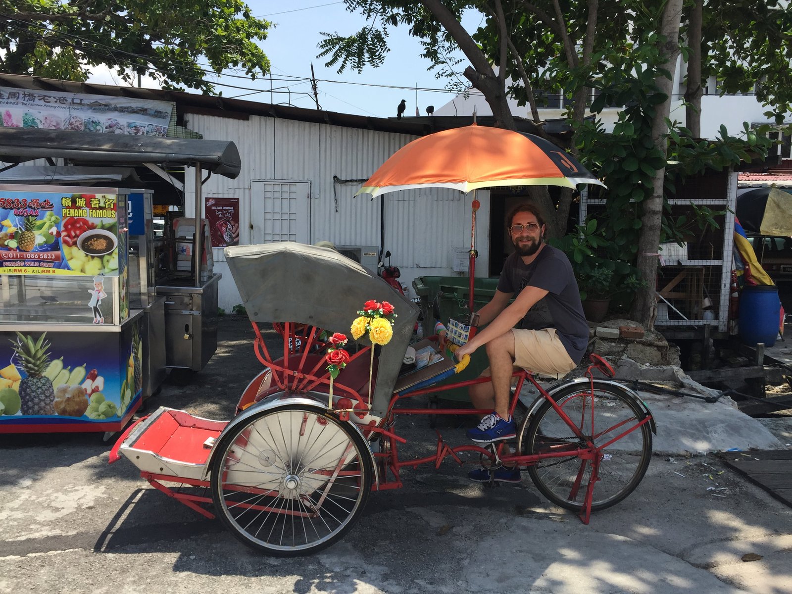 Penang’da trishaw deneyimi